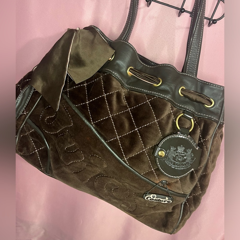 Juicy Couture Quilted Vintage Daydreamer Bag Purse.